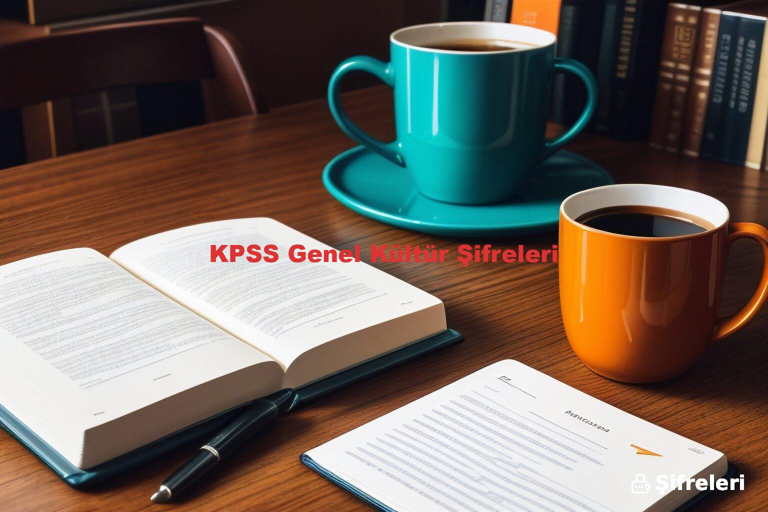 KPSS Genel Kültür Şifreleri
