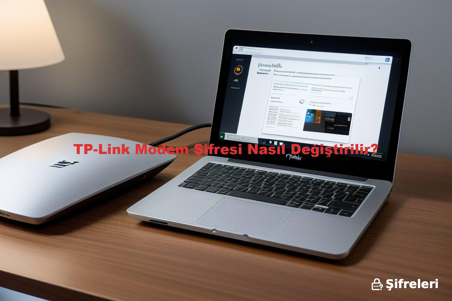 TP-Link Modem Şifresi Nasıl Değiştirilir?