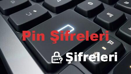 Pin Şifreleri