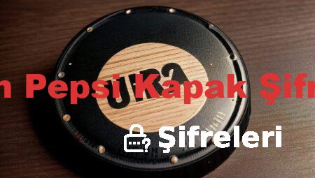 Siyah Pepsi Kapak Şifreleri