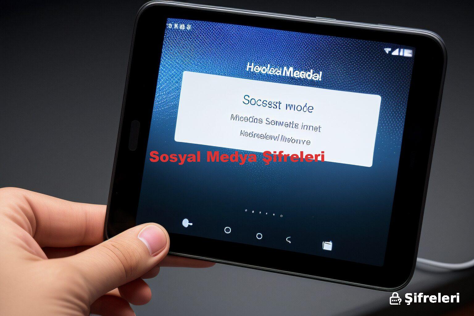 Sosyal Medya Şifreleri