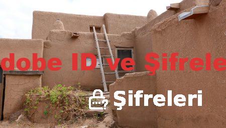 Adobe ID ve Şifreleri
