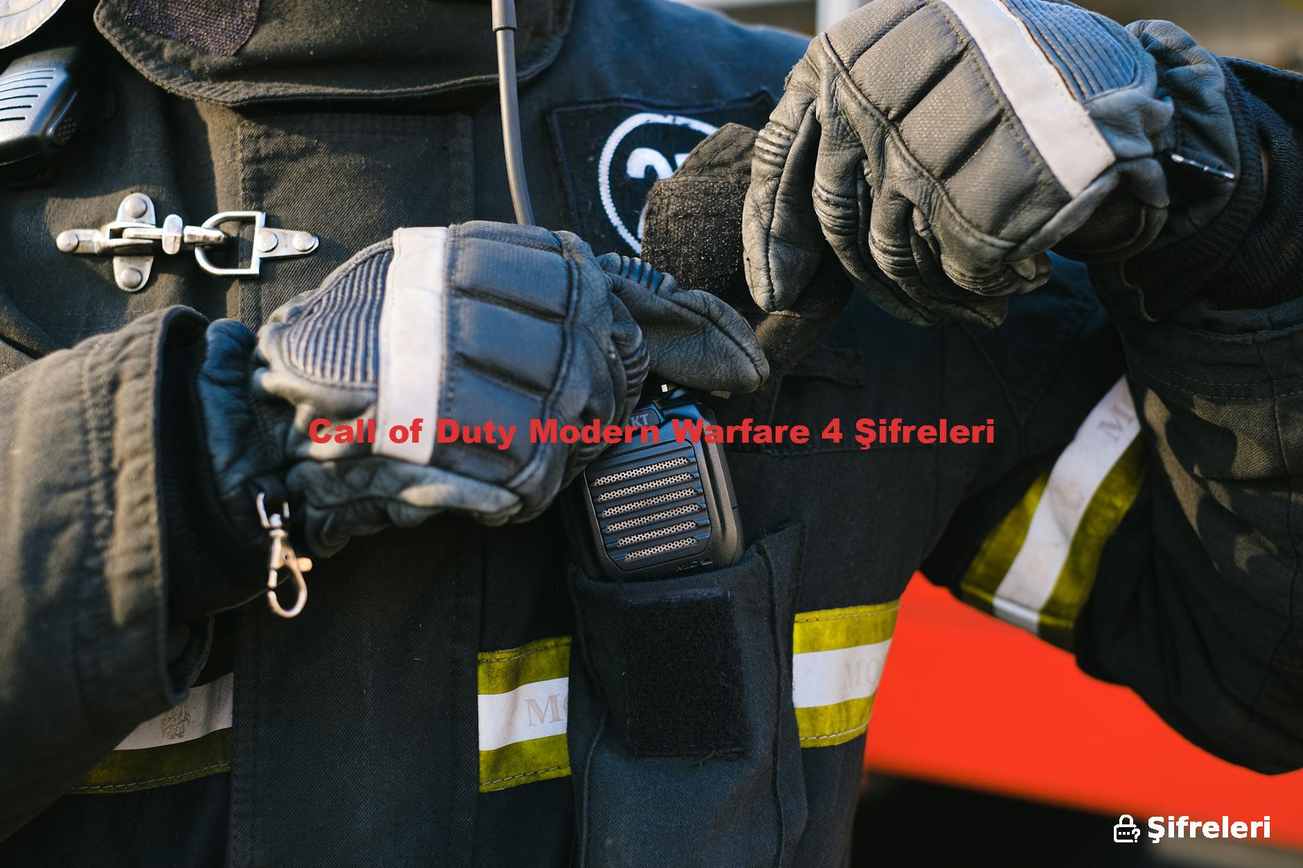 Call of Duty Modern Warfare 4 Şifreleri