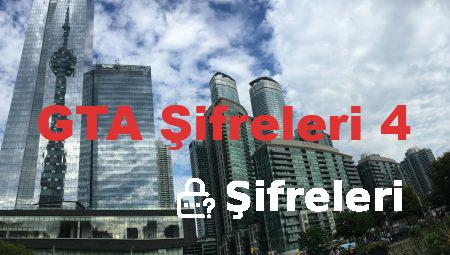 GTA Şifreleri 4