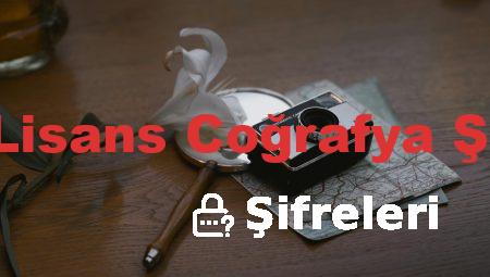 KPSS Lisans Coğrafya Şifreleri