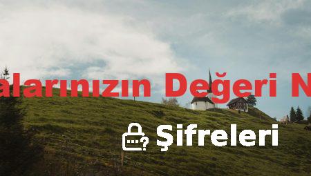 Hurdalarınızın Değeri Nedir?
