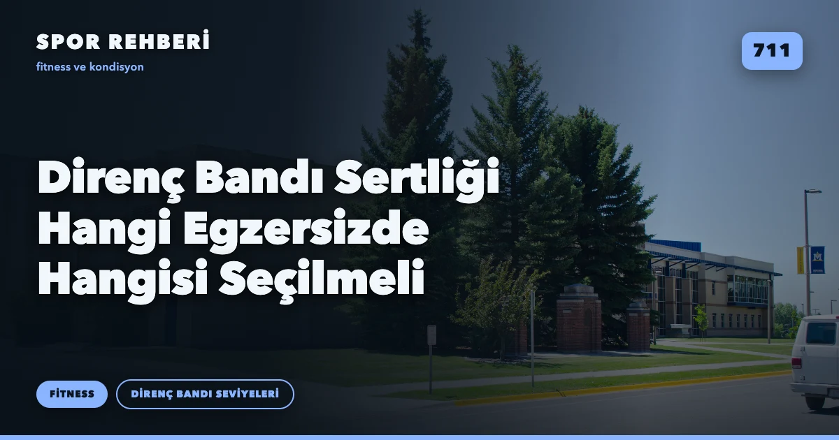Direnç Bandı Sertliği Hangi Egzersizde Hangisi Seçilmeli